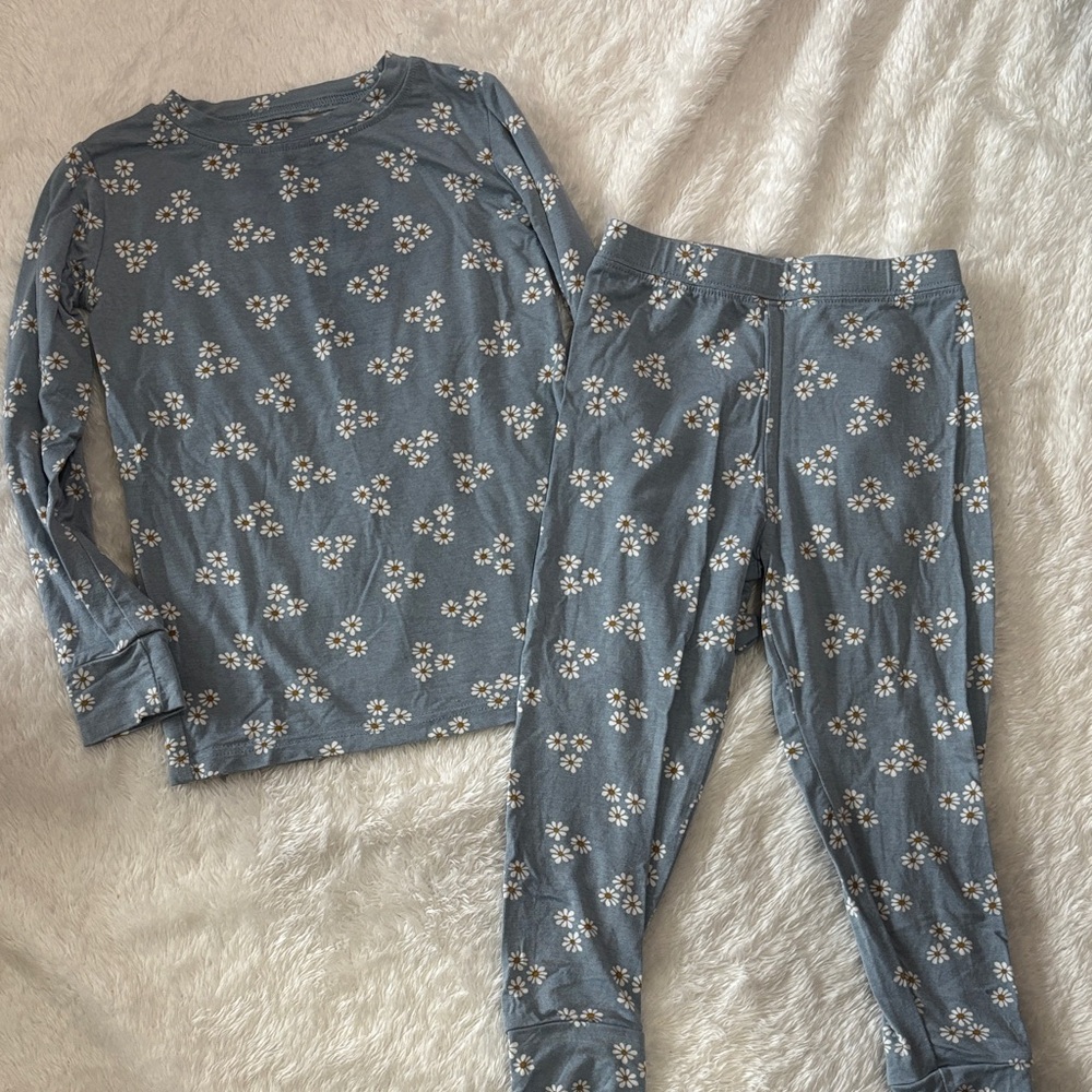 Brave little ones 2T vguc Floral Blue Kids Pajamas